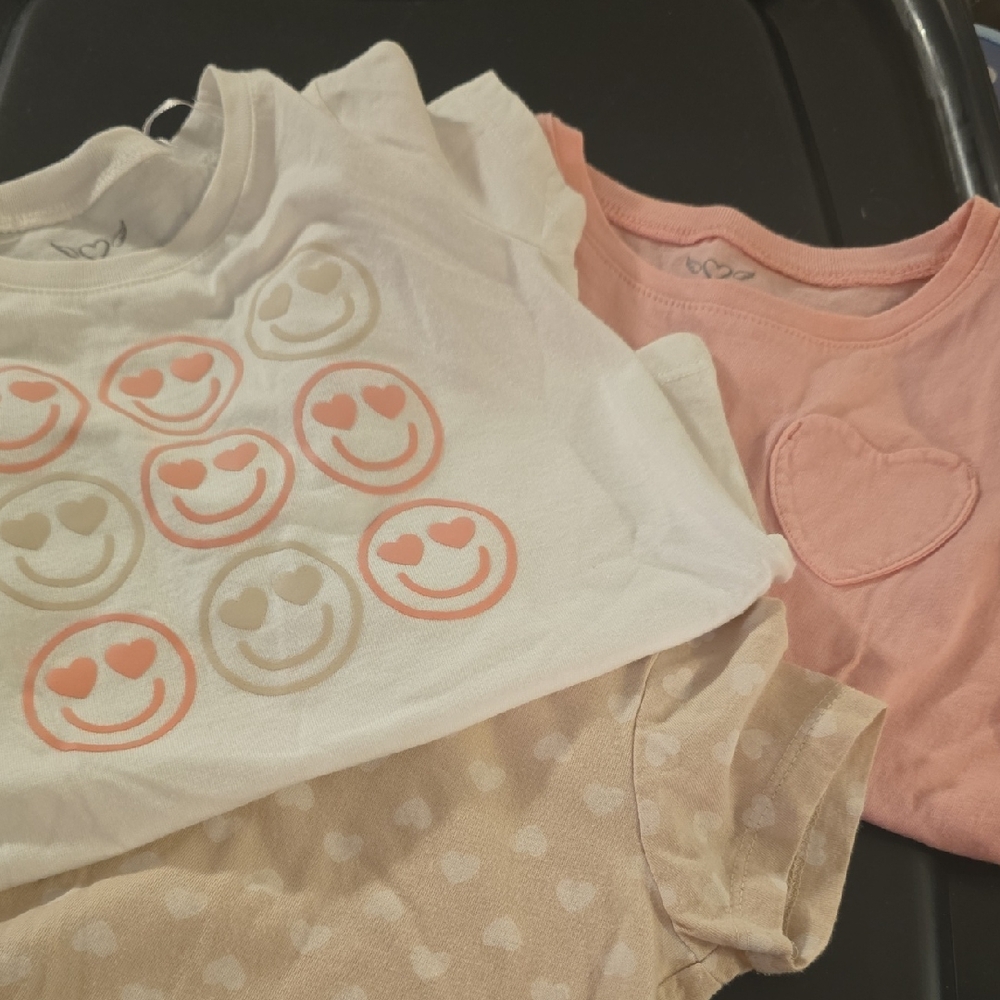 Cute Heart and Smiley Face Baby Outfits